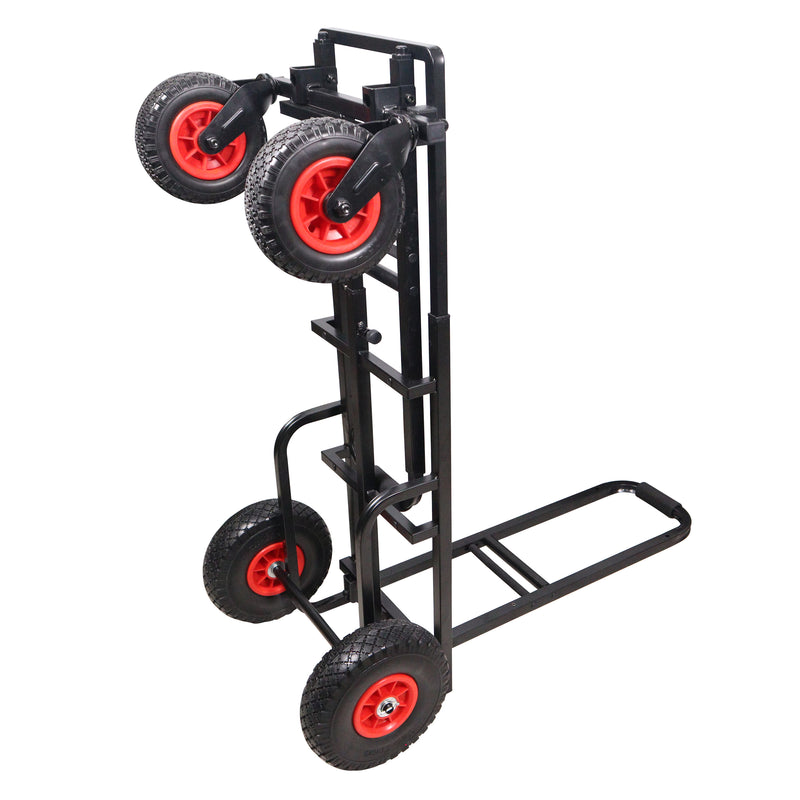 ProX X-ROLLNRUN ROLL & RUN Chariot utilitaire roulant pliable 8 en 1 multi-chariot à hauteur réglable Diable roulant