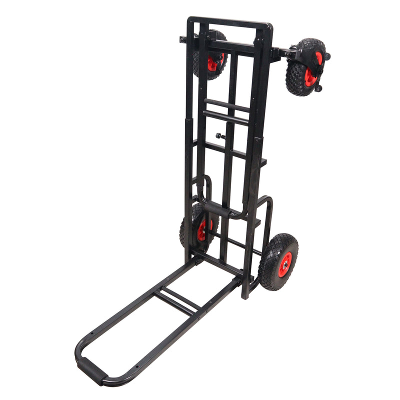 ProX X-ROLLNRUN ROLL & RUN Chariot utilitaire roulant pliable 8 en 1 multi-chariot à hauteur réglable Diable roulant