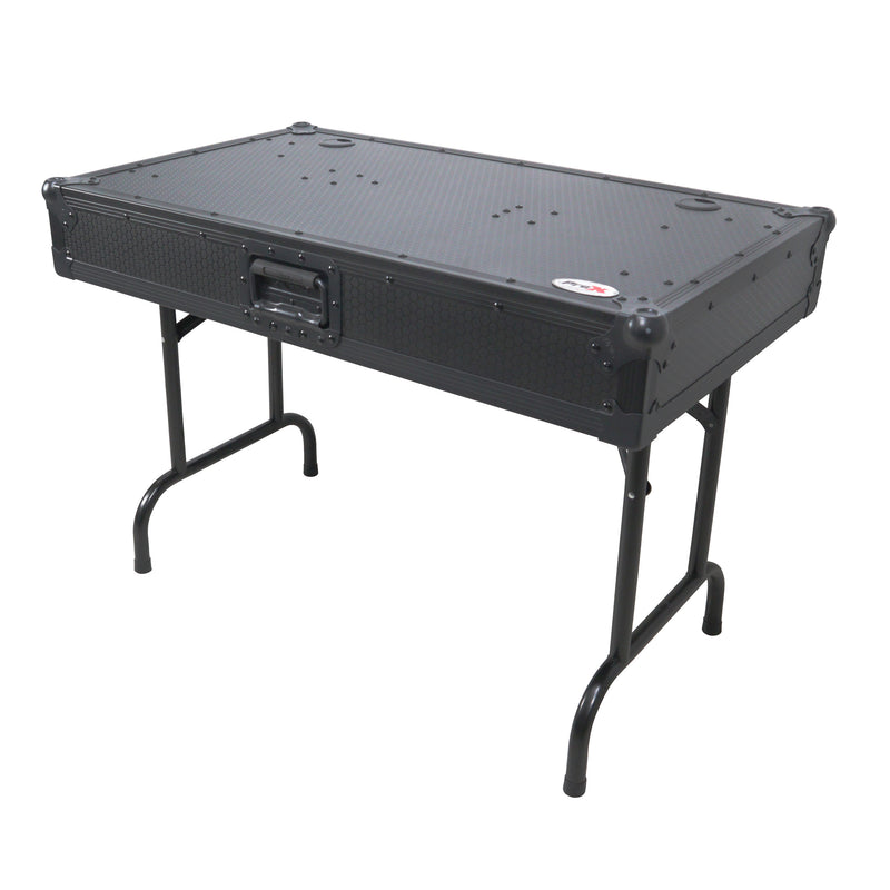 ProX XS-GIGTABLE26 3FT Gig-Table™ Universal Fold Out DJ Booth 26" Floor Height (Black)