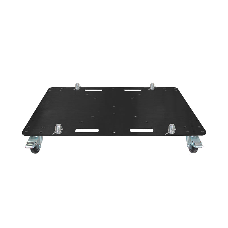 Plaque de base ProX XT-BP2430WBLK avec roulettes verrouillables pour système modulaire ProX XT-GRU Rapid Grid (finition noire)