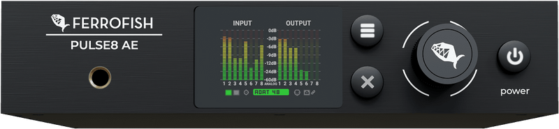 Ferrofish PULSE 8 AE 8 In / 8 Out AD/DA Converter With ADAT