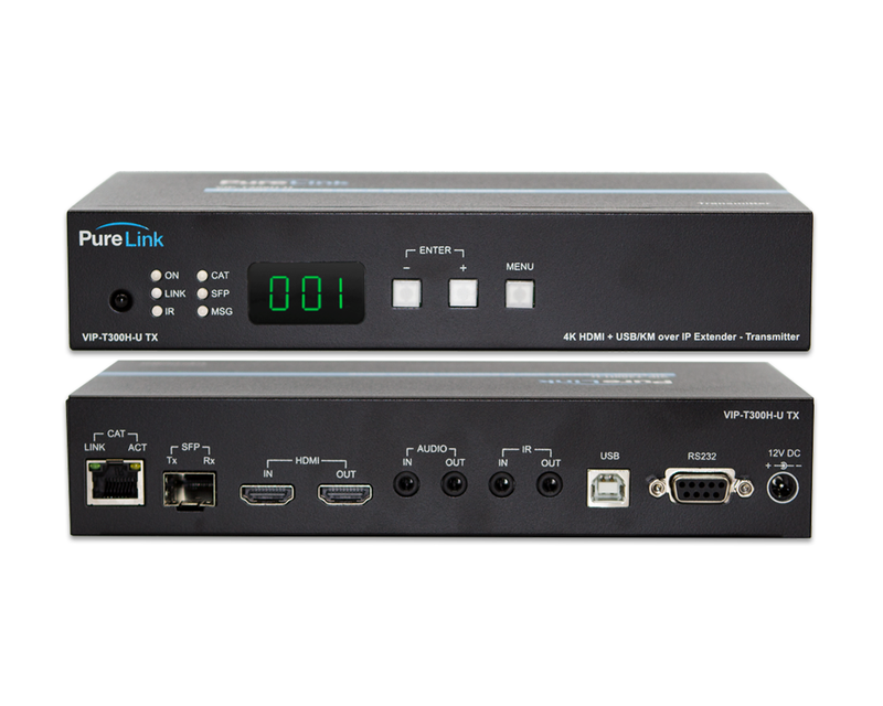 Encodeur PureLink VIP-T300-E 4K HDMI et USB/KM sur IP - TAA