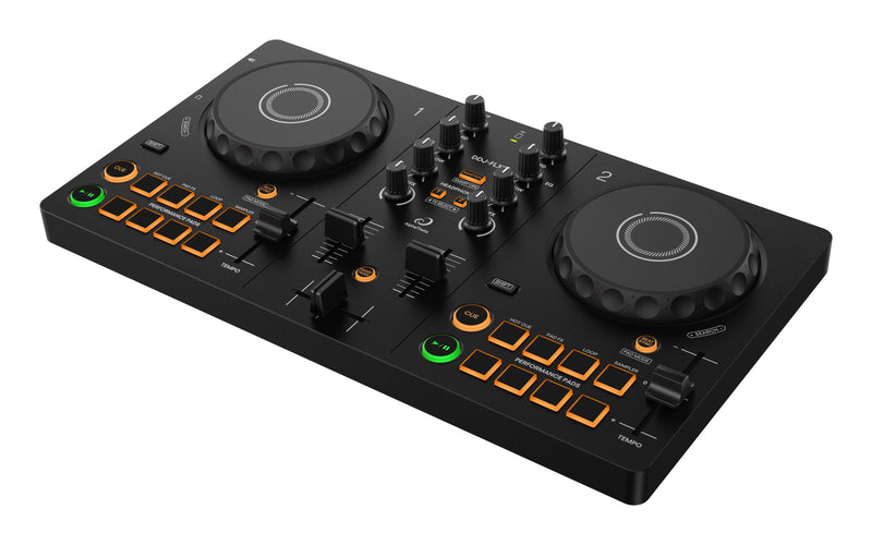 AlphaTheta DJ DDJ-FLX2 Compact 2-Channel DJ Controller