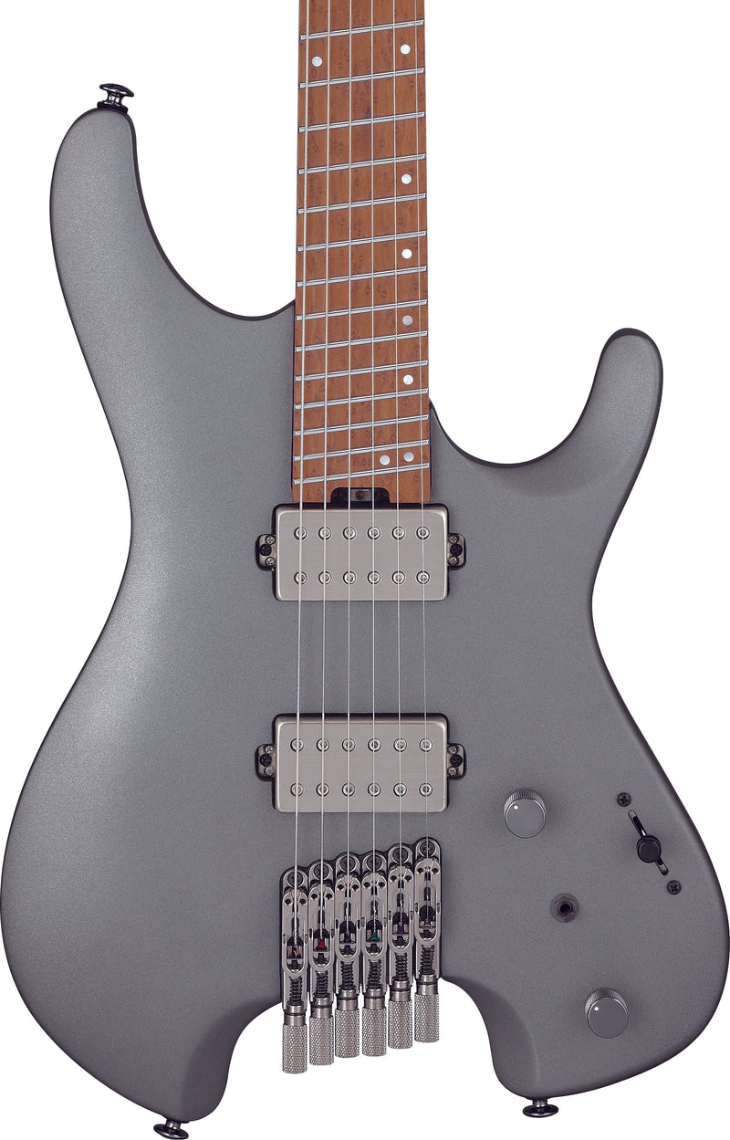 Ibanez QX52MGM Headless Electric Guitar (Metallic Gray Matte)