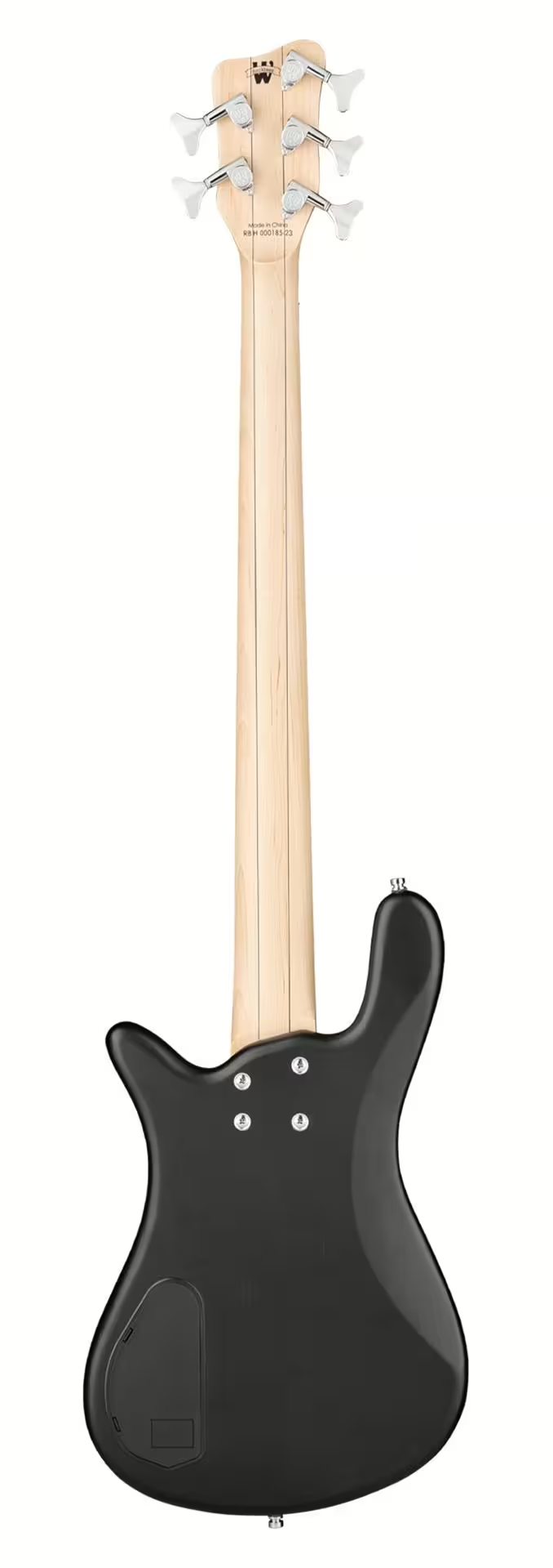 Warwick RockBass ARTIST LINE Robert Trujillo 5-String Electric Bass Guitar (Solid Black Satin)