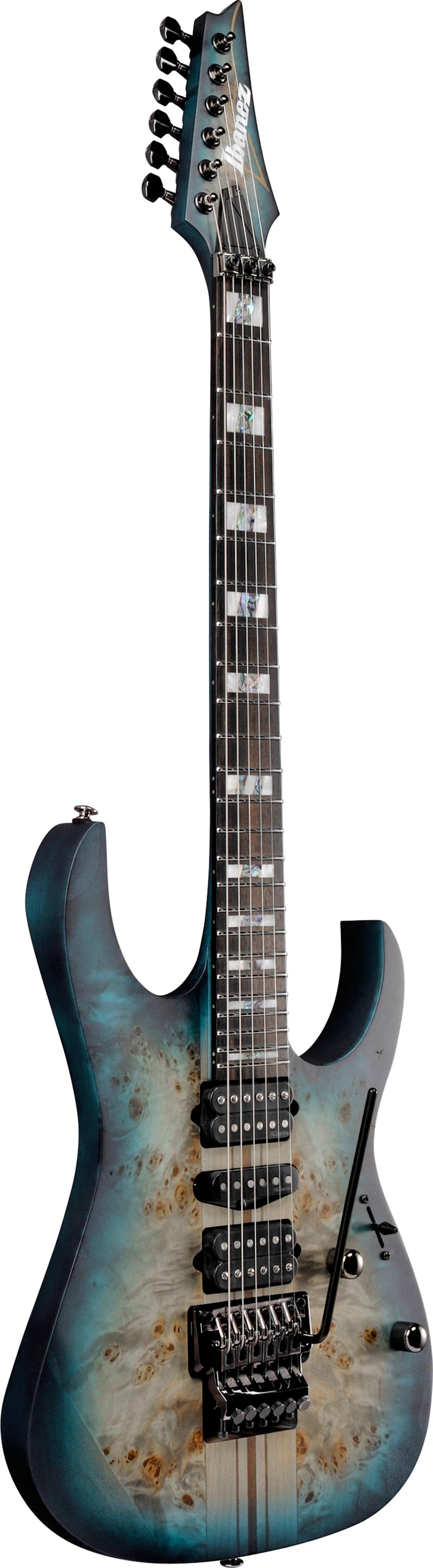 Ibanez RGT1270PBCTF RG Guitare électrique haut de gamme (Cosmic Blue Starburst Flat)