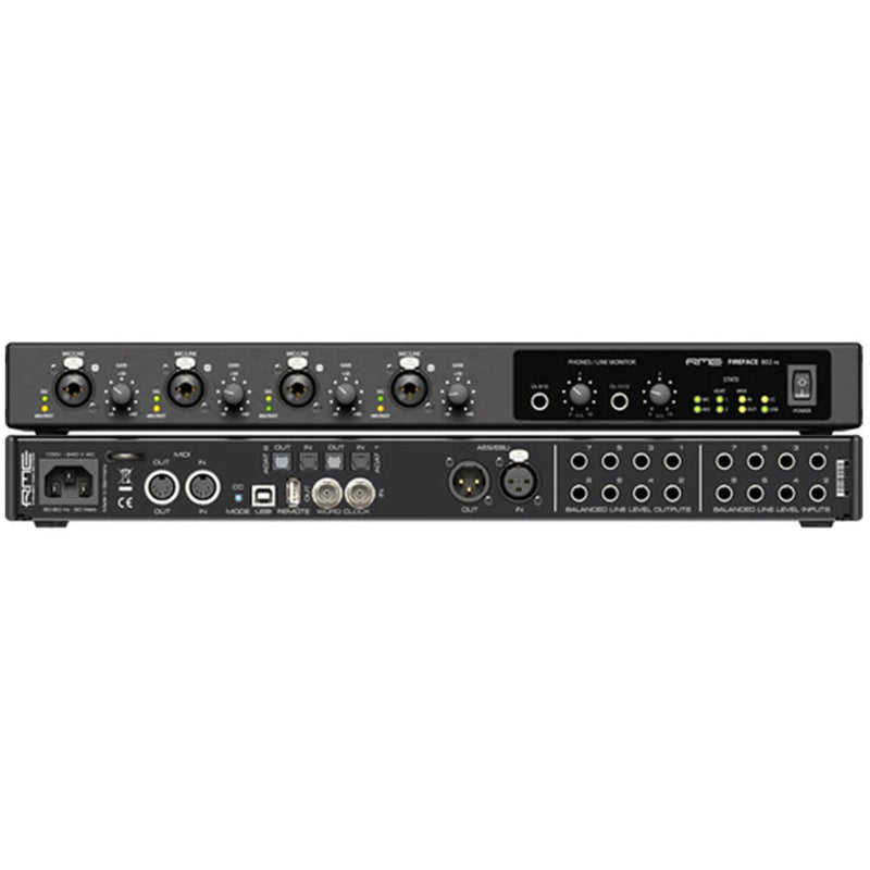 RME FF 802 FS AE USB 2.0 Audio Interface (Black Anniversary Edition)