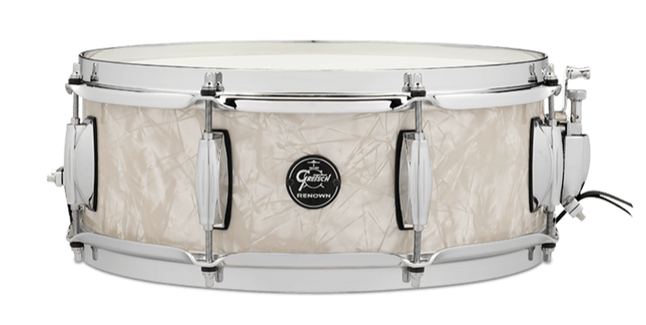 Gretsch Drums RN2-0514S-VP Snare Drum (Vintage Pearl) - 5" x 14"