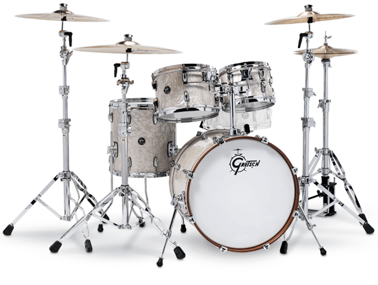 Gretsch Drums RN2-E604-VP Renown 4-Piece Drum Kit (Vintage Pearl)
