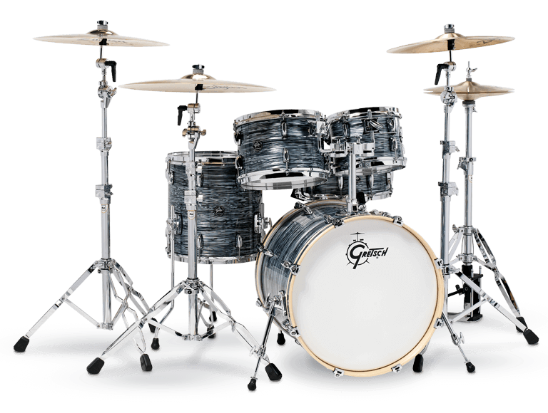 Gretsch Drums RN2-E605-SOP Renown 5-Piece Drum Kit (Silver Oyster Pearl)