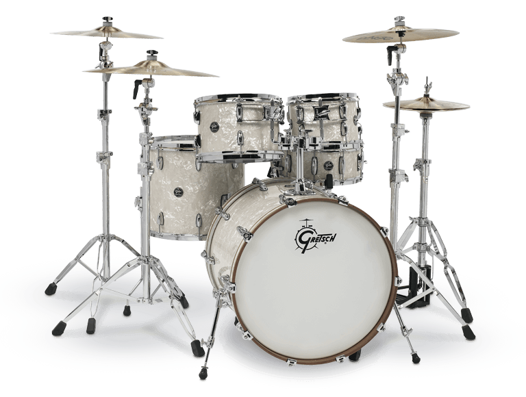 Gretsch Drums RN2-E825-VP Renown 5-Piece Drum Set (Vintage Pearl)