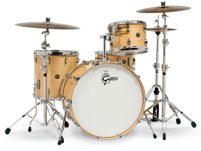 Gretsch Drums RN2-R644-GN Renown 4 Piece Drum Shell Pack (Gloss Natural)