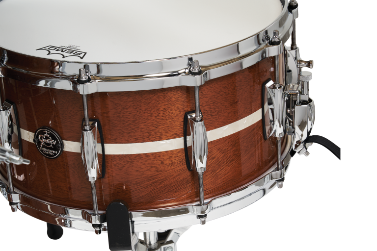 Gretsch Drums RNLTD-R424-MGI Renown LTD 4-Piece Acoustic Drum Shell Pack (Mahogany with Pearl Inlay)