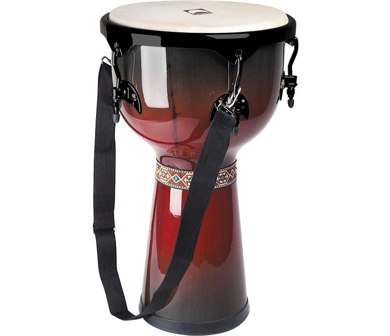 Rhythm Tech RT5122 Djembe (Red/Black) - 12"