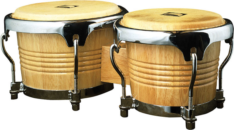 Rhythm Tech RT5200 Standard Bongos (Natural) - 7" & 9"