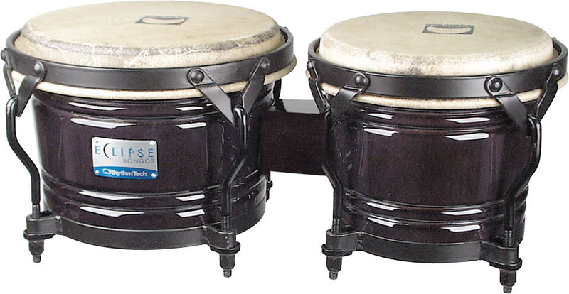 Rhythm Tech RT5601 Eclipse Bongos (Black) - 7" & 8.5"