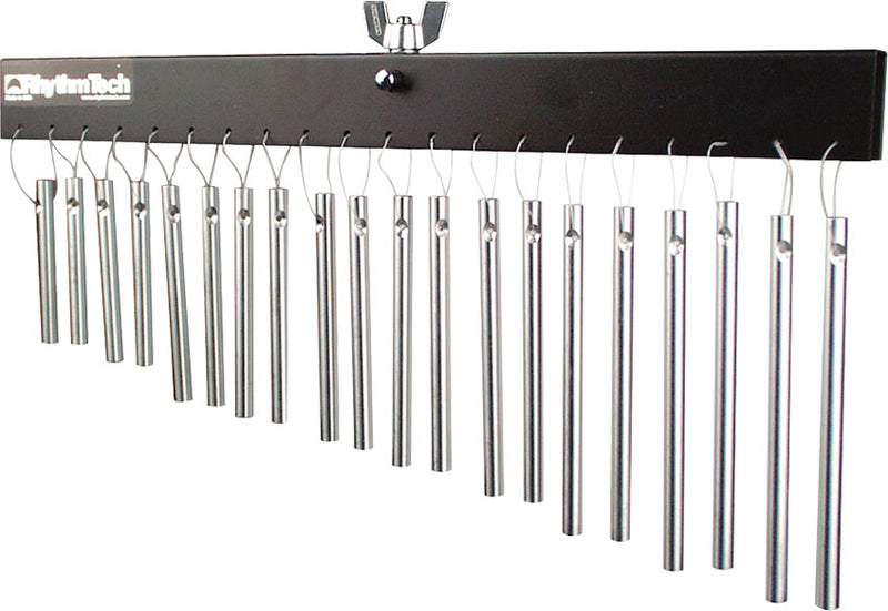 Rhythm Tech RT8100 Single Row Bar Chimes (Black/Chrome)