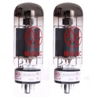 Ruby Tubes 6L6GCCZ-2 JJ Duet Matched Power Amplifier Tubes (2 Pack)