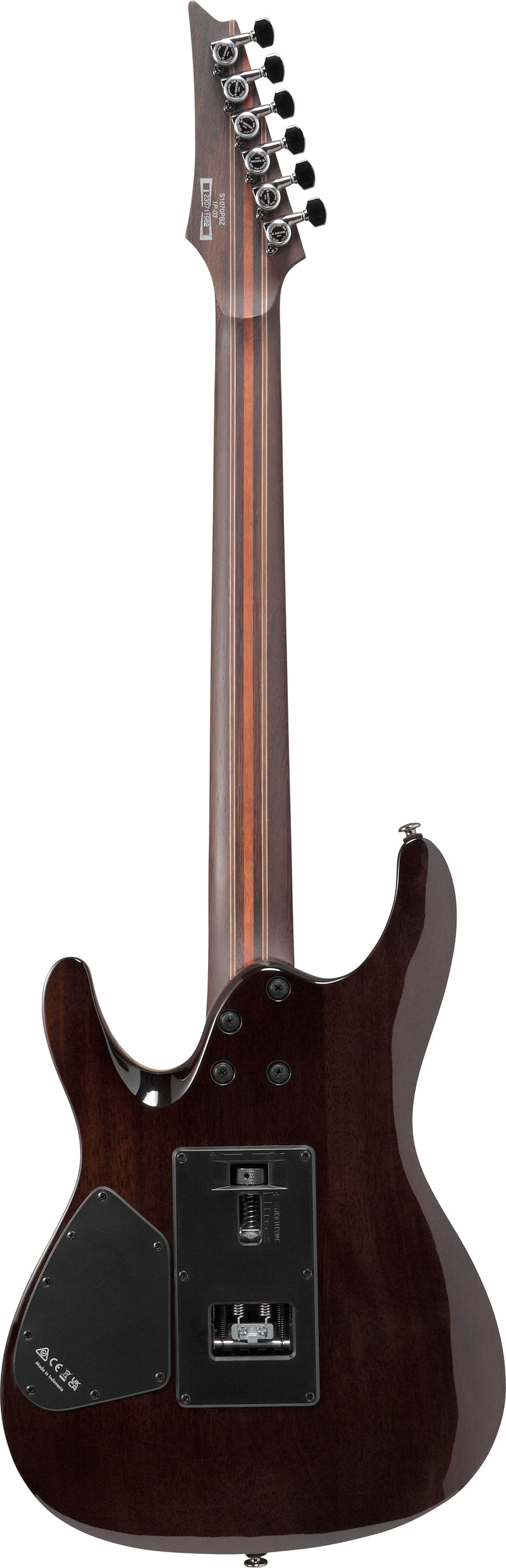 Ibanez S1070PBZ PREMIUM Electric Guitar (Charcoal Black Burst)