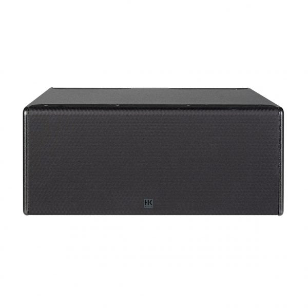 HK Audio SI Series S210 P 1200 Wat Subwoofer avec passif 2x10 arrière Mnt 4/16 ohm (noir) - 2x10 "