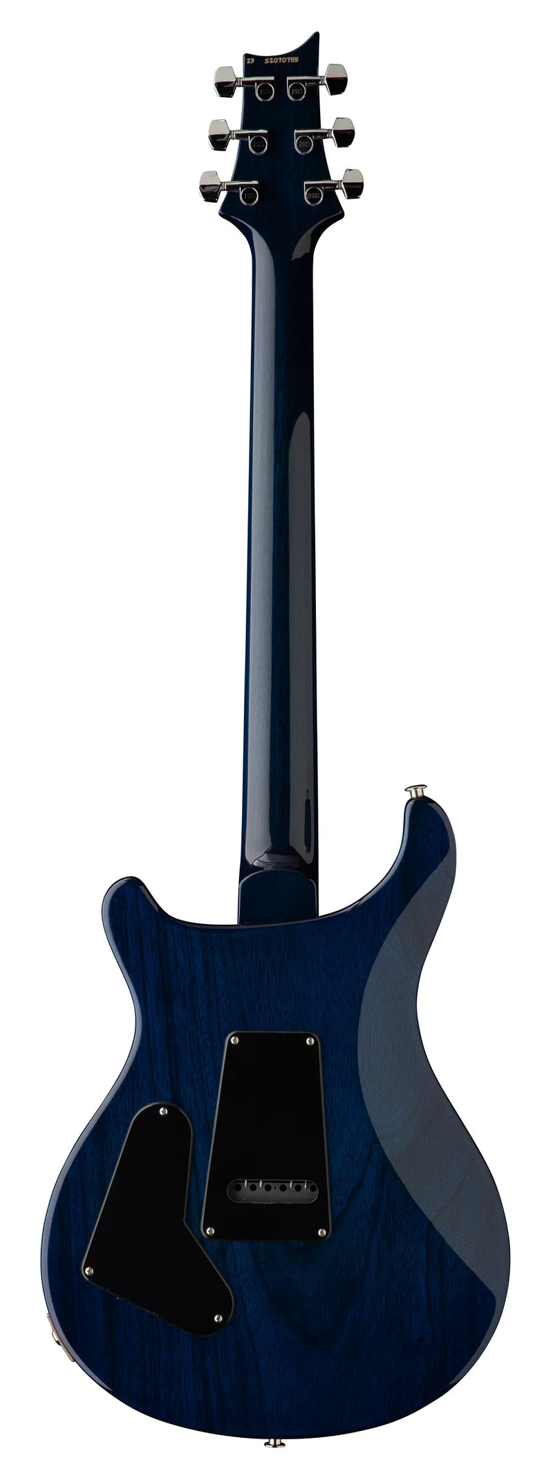 PRS S2 Custom 24-08 Guitare électrique (éclat bleu noir gris fané)