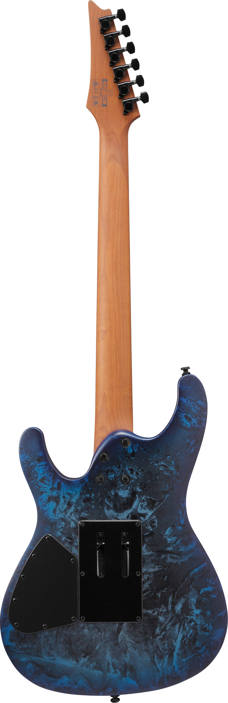 Ibanez S770CZM Electric Guitar (Cosmic Blue Frozen Matte)