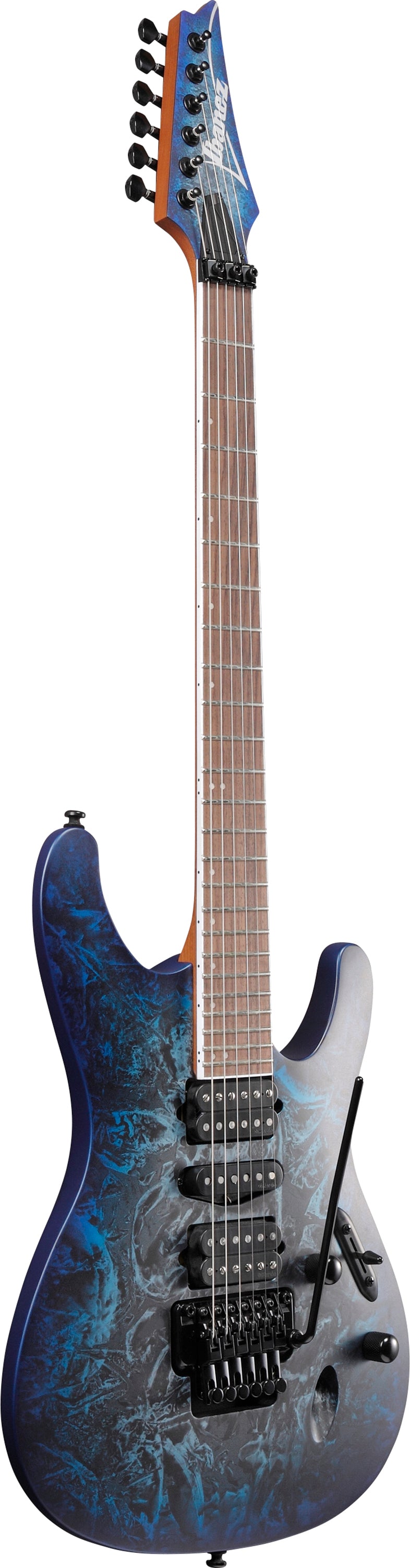 Ibanez S770CZM Electric Guitar (Cosmic Blue Frozen Matte)