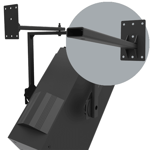 Adaptive Technologies Group SAS-100-20  Indoor Wall Arm Mount for Speaker