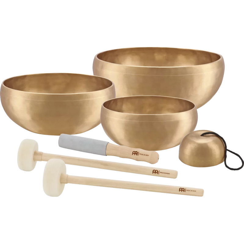 Meinl SB-C-4750 Sonic Energy Cosmos Therapy Series Singing Bowl Set - 250/1000/1500/2000