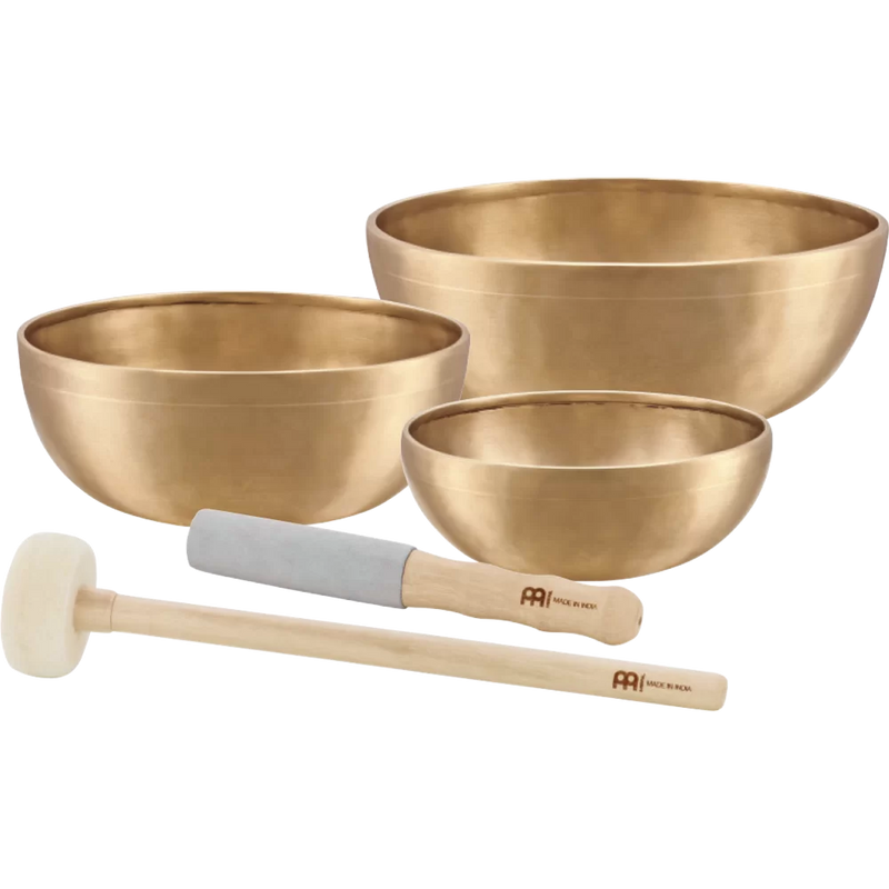 Meinl SB-E-3100 Sonic Energy Energy Therapie Series Singing Bowl Set - 700/1000/1400