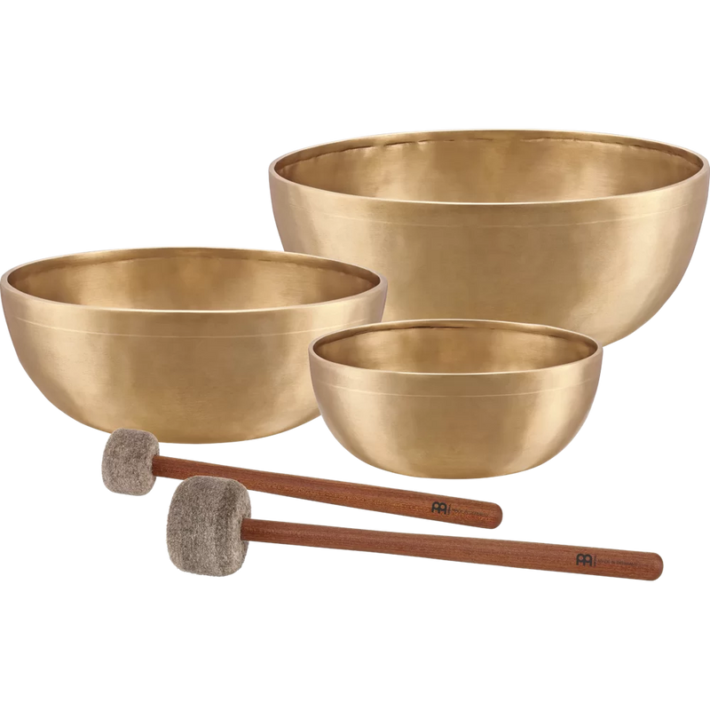 Meinl SB-E-4600 Sonic Energy Energy Therapie Series Singing Bowl Set - 1000/1400/2200