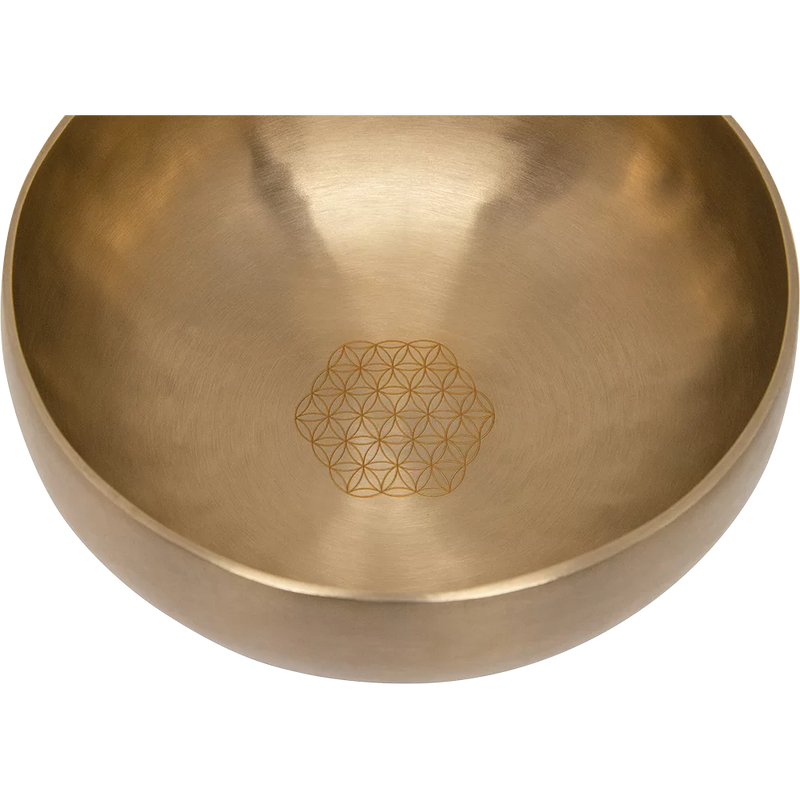 Meinl SB-S-FOL-1000 Sonic Energy Synthesis Series Singing Bowl - 1000g (Flower of Life)