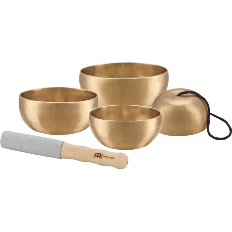 Meinl SB-U-1750 Sonic Energy Universal Series Singing Bowl Set - 400/500/600/250