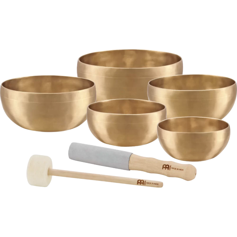 Meinl SB-U-2950 Sonic Energy Universal Series Singing Bowl Set - 400/500/600/700/750