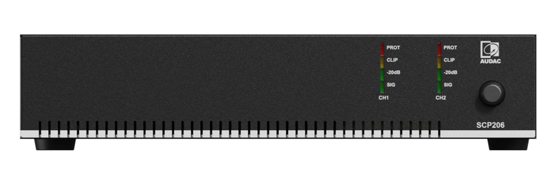 Audac SCP206 Compact Dual-Channel Power Amplifier