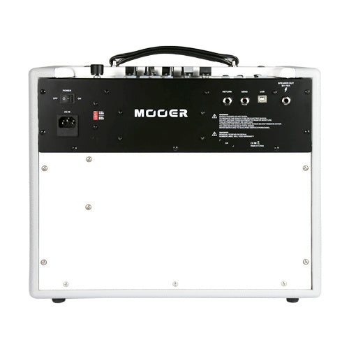 Mooer SD30 Multi-effects and Modelling Amp (White) - 30W