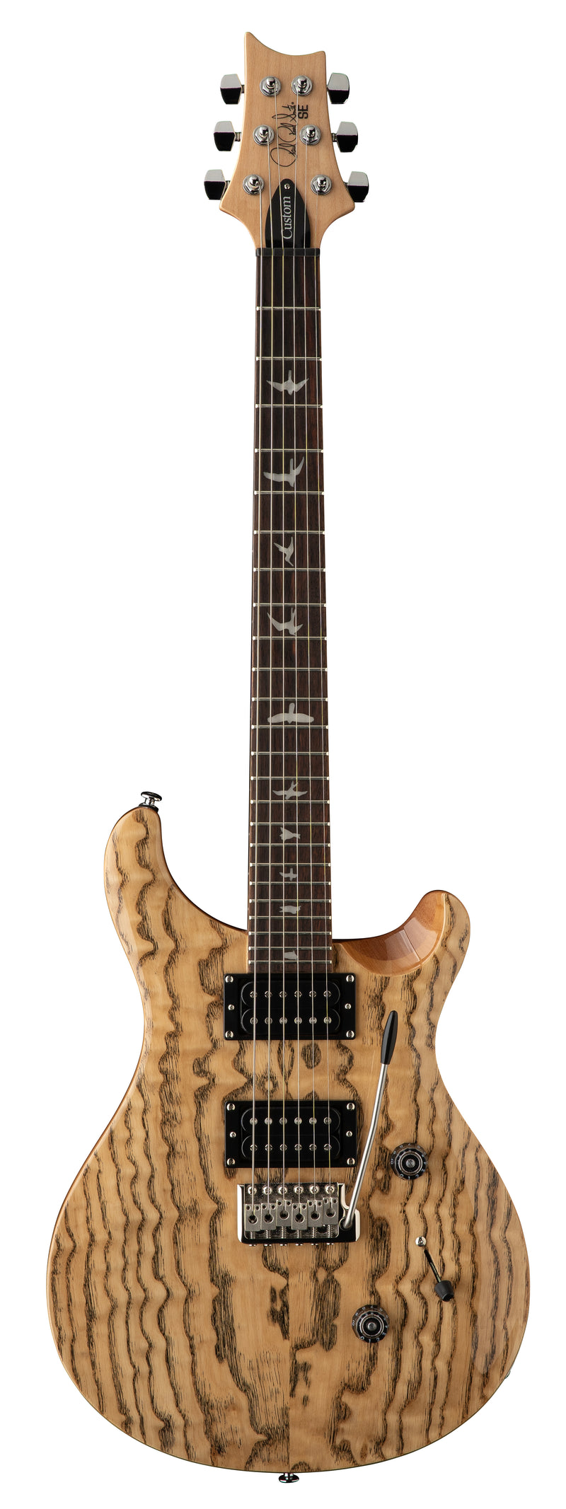 PRS SE CUSTOM 24 Burled Ash Limited Edition Electric Guitar (Natural)