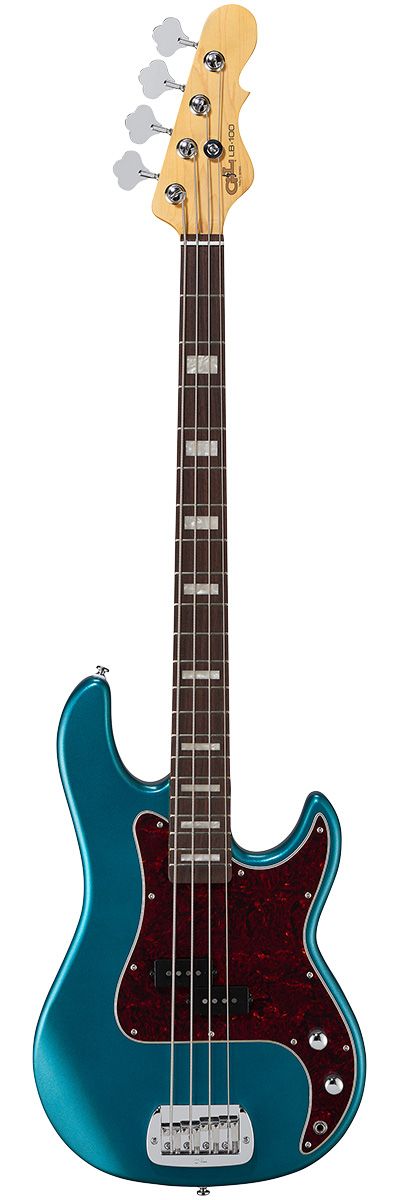 G&L Tribute Series LB-100 Bass Guitar (Emerald Blue)