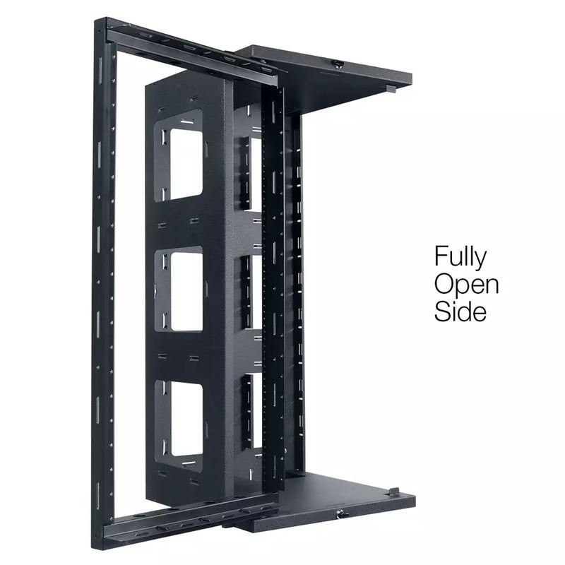 Rack de mur à cadre ouvert Lowell SGR-2018 - 20U x 18 "D