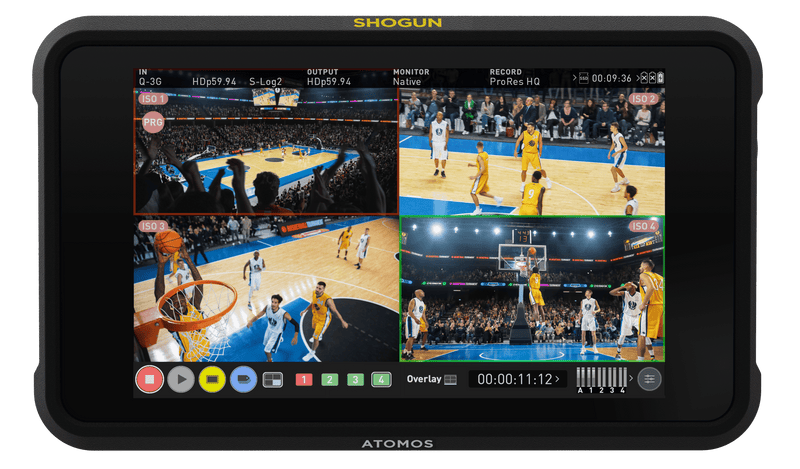 Atomos SHOGUN CLASSIC 4K Monitor-Recorder with 4x SDI - 7 "