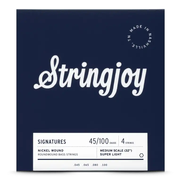 Stringjoy SJ-BA45100MS Electric Bass Strings Super Light - 45-100