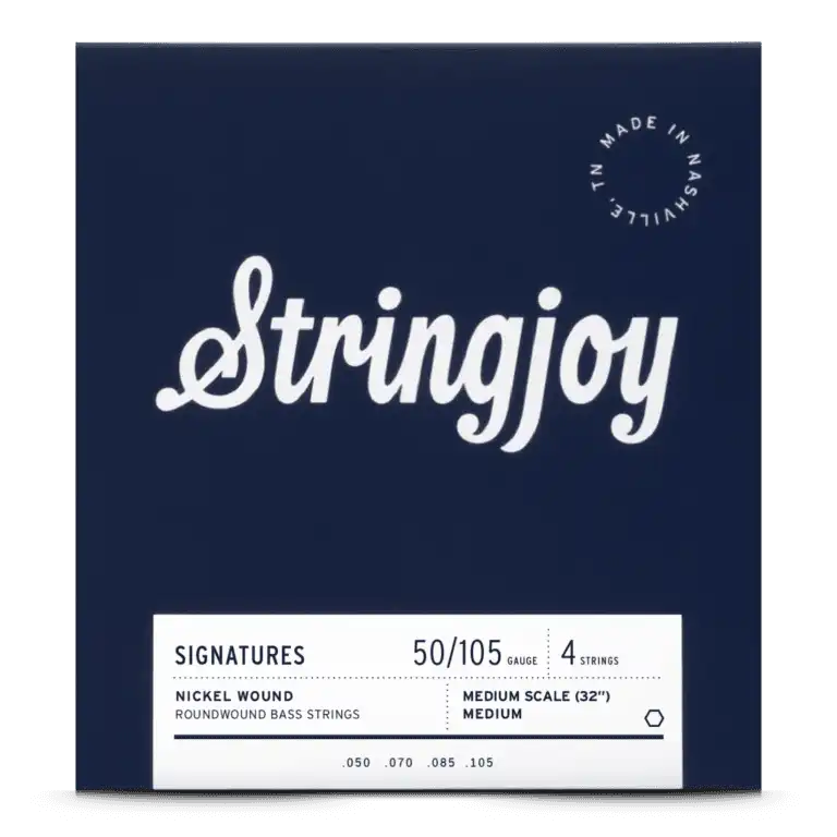 Stringjoy SJ-BA50105MS Electric Bass Strings Medium - 50-105