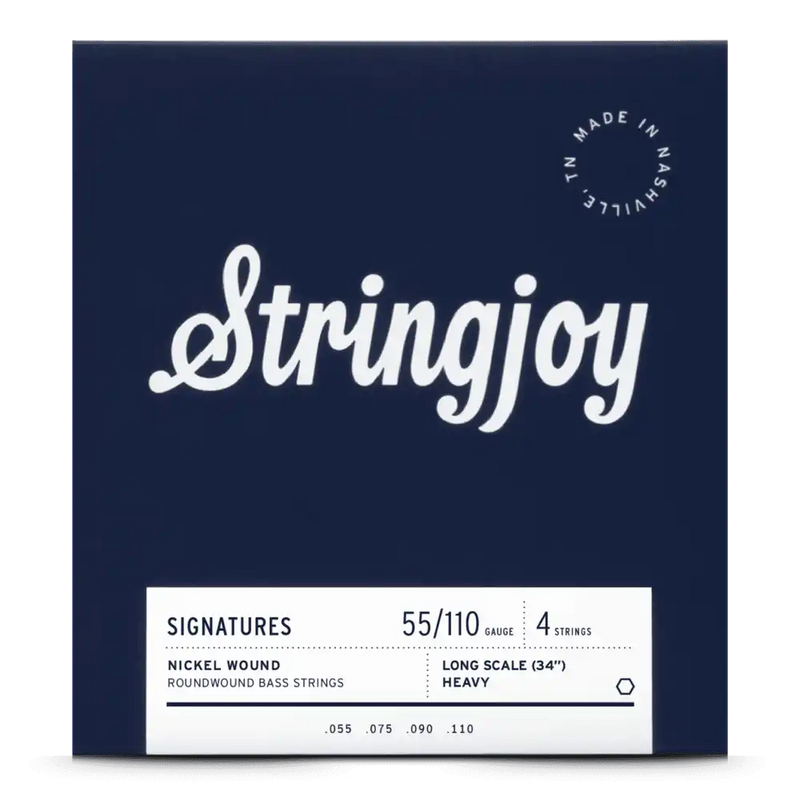 Stringjoy SJ-BA55110LS Electric Bass Strings Heavy - 55-110