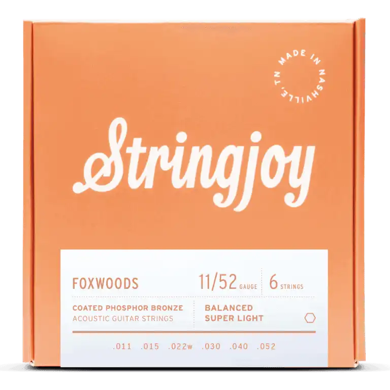 Stringjoy SJ-FW1152 Acoustic Guitar Strings Super Light - 11-52