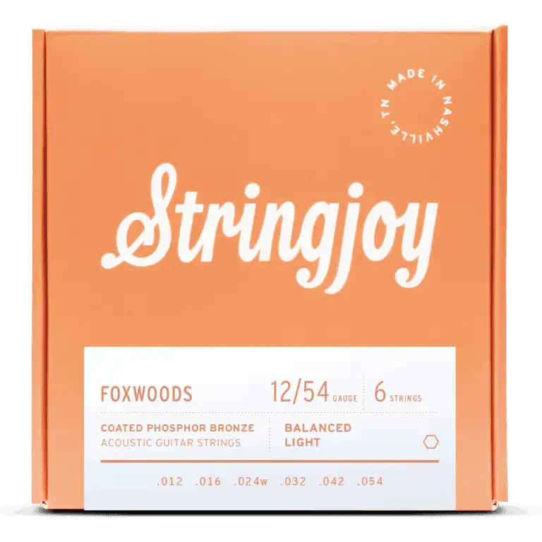 Stringjoy SJ-FW1254 Acoustic Guitar Strings Light - 12-54