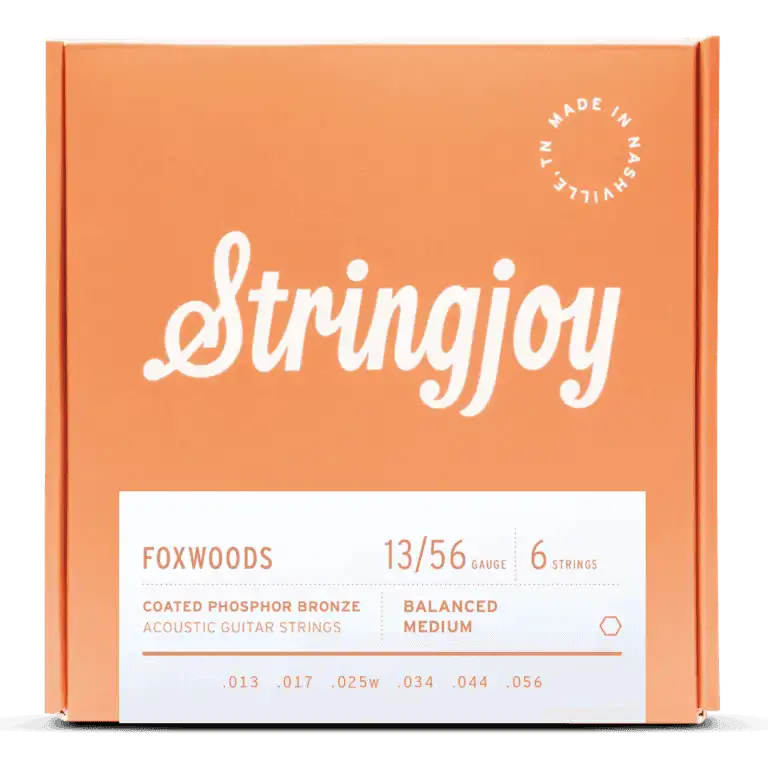 Stringjoy SJ-FW1356 Acoustic Guitar Strings Medium - 13-56