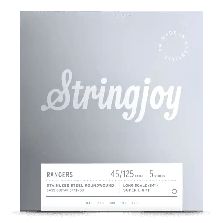 Stringjoy SJ-RA45125LS 5 Electric Bass Strings Super Light - 45-125