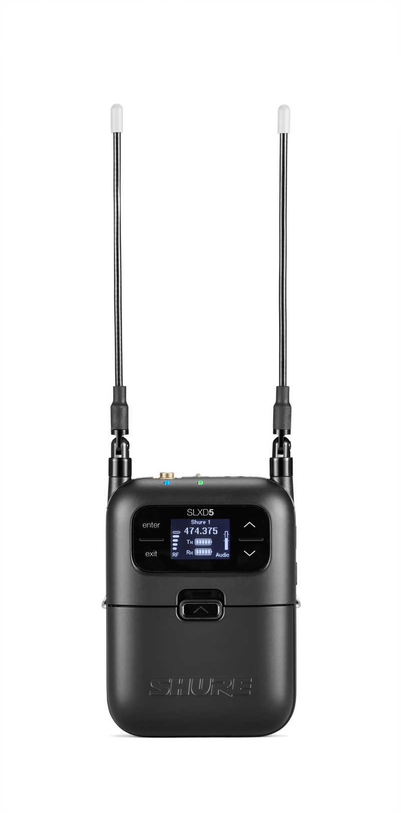 Shure SLXD5-J52 Récepteur de microphone sans fil pour appareil photo numérique (J52 : 558 à 602 + 614 à 616 MHz)