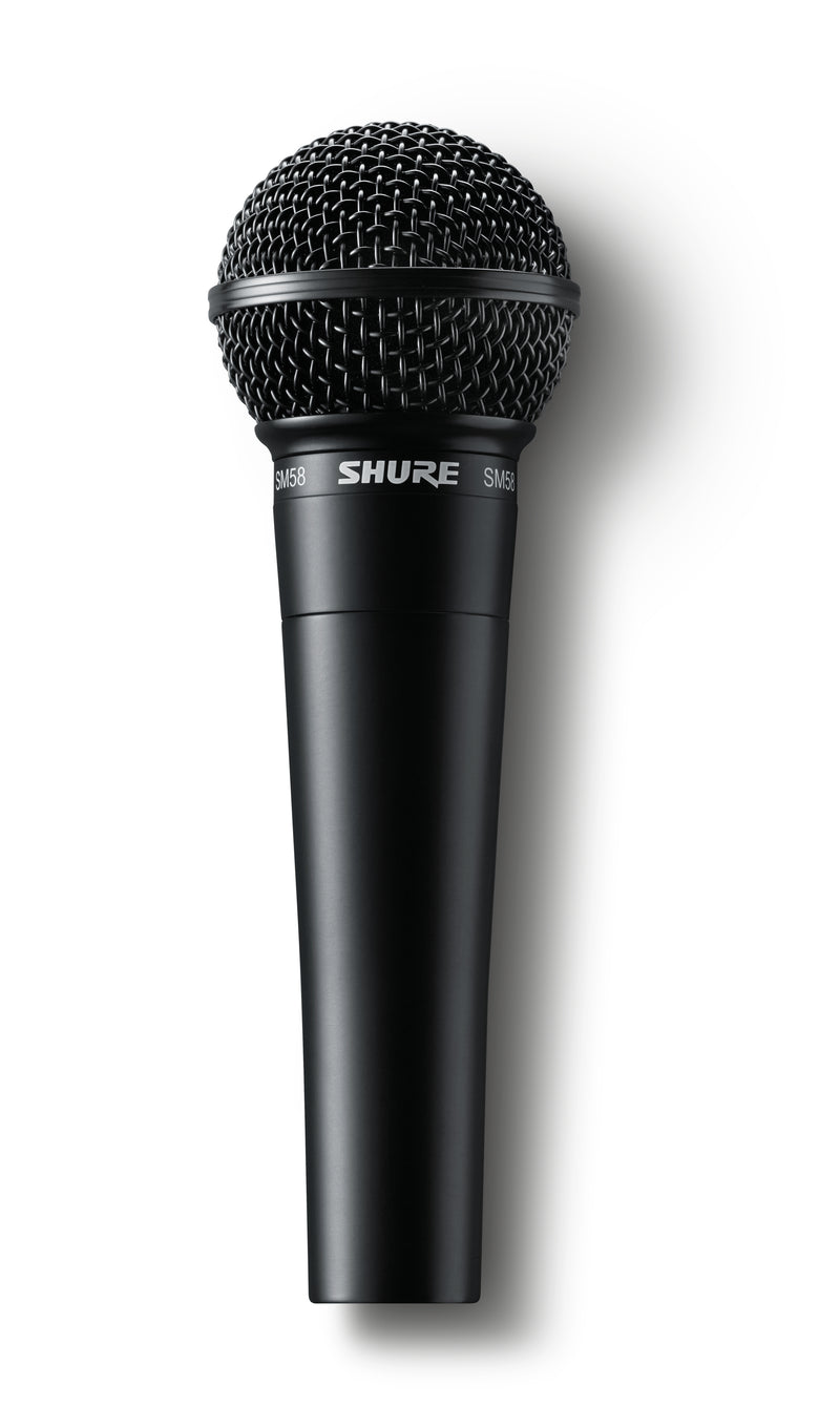 Shure SM58 Cardioid Dynamic Wired Microphone (Black Edition)