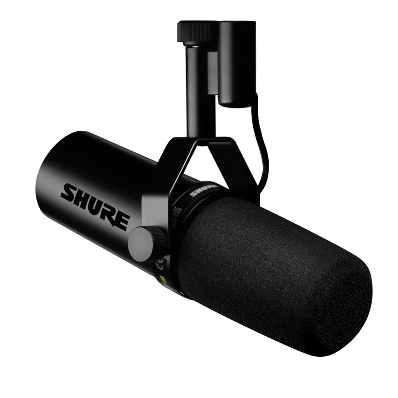 Shure SM7DB Microphone vocal cardioïde dynamique actif avec préampli intégré